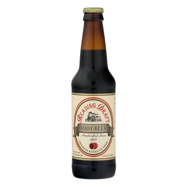 Reading Draft Premium Reserve Root Beer Soda Caffeine Free