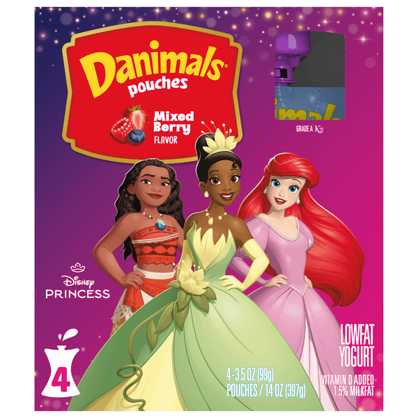 Danimals Mixed Berry Blast Squeezable Yogurt