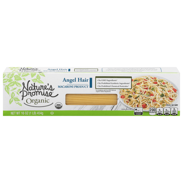 Nature'S Promise Organic Angel Hair Pasta