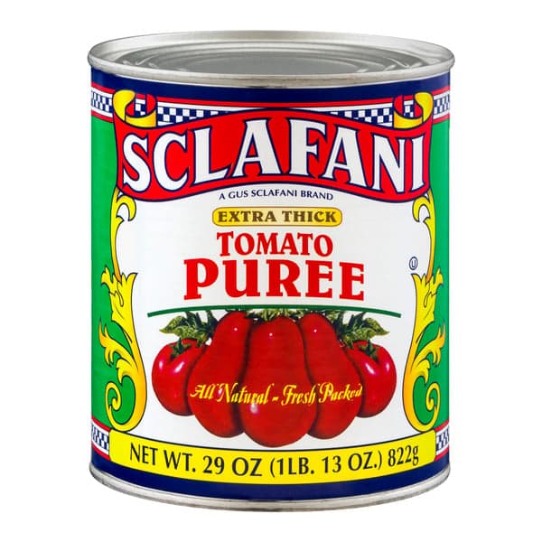 Sclafani Tomato Puree Pasta Sauce Extra Thick