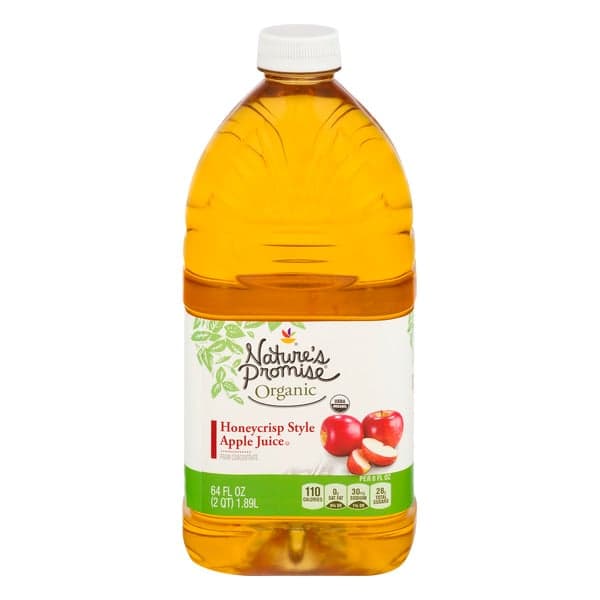 Nature'S Promise Organic Honeycrisp Style Apple Juice From Concentrate