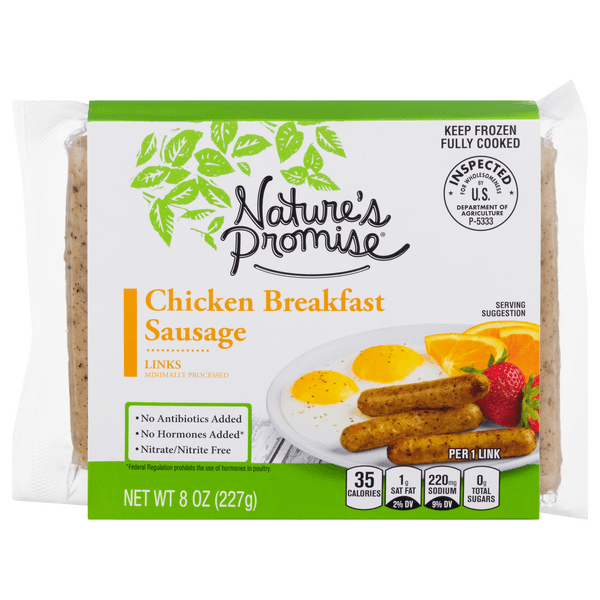 Nature'S Promise Chicken Breakfast Sausage Links