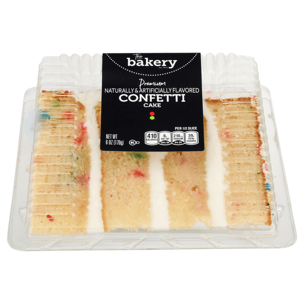 Stop & Shop The Bakery Premium Confetti Cake Slice