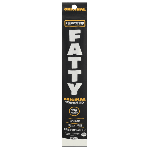Sweetwood Smokehouse Fatty Smoked Meat Stick Original