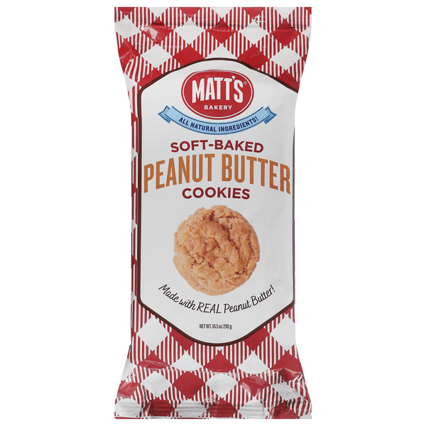 Matt'S Bakery Soft-Baked Peanut Butter Cookies