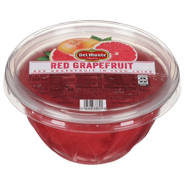 Del Monte Red Grapefruit In 100% Juice