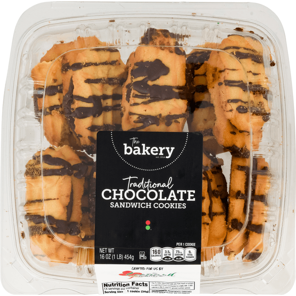 Stop & Shop The Bakery Traditional Chocolate Sandwich Cookies
