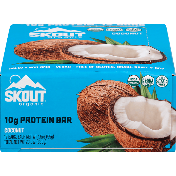 Skout Organic Protein Bar Coconut
