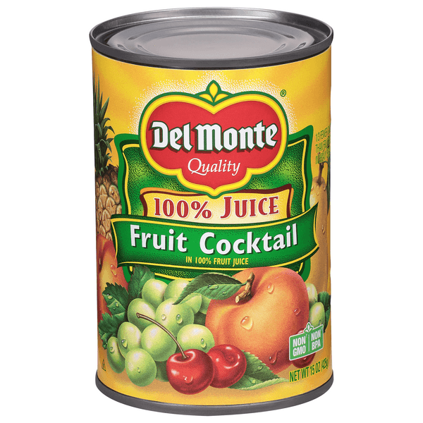 Del Monte Juice In Fruit Cocktail Natural
