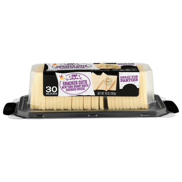 Stop & Shop New York Sharp White Cheddar Cheese Cracker Cuts