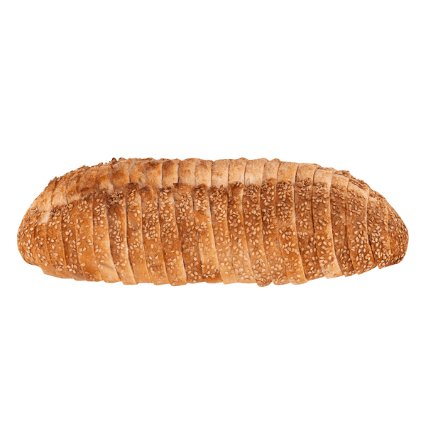 Nature'S Promise Bakery Pane Di Sesame Loaf Artisan Bread Sliced