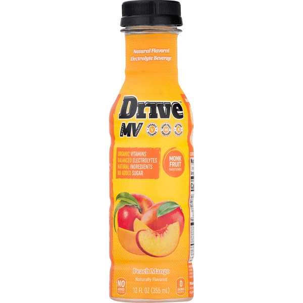 Drive Mv Electrolyte Beverage Peach Mango