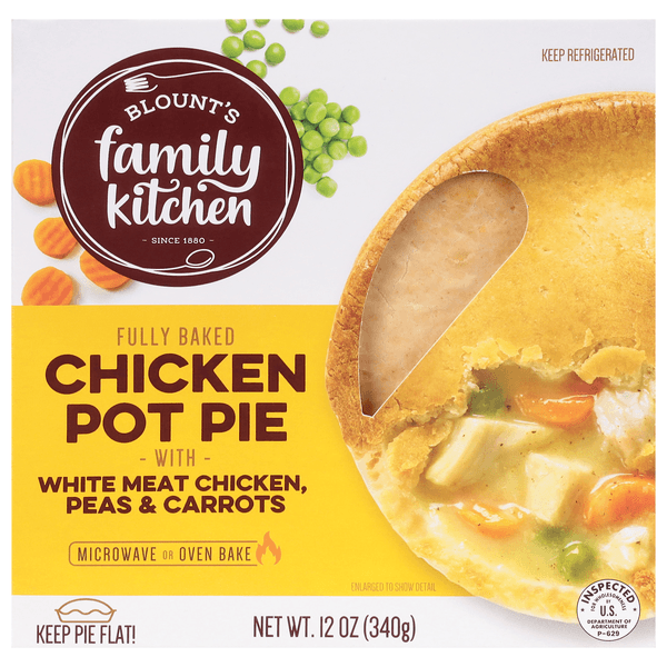 Blount'S Family Kitchen Fully Baked Chicken Pot Pie