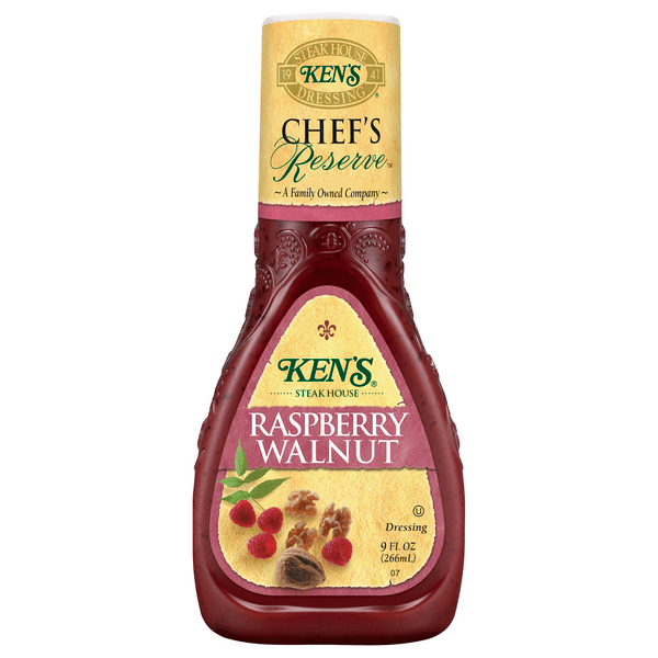 Ken'S Steak House Chef'S Reserve Dressing Raspberry Walnut