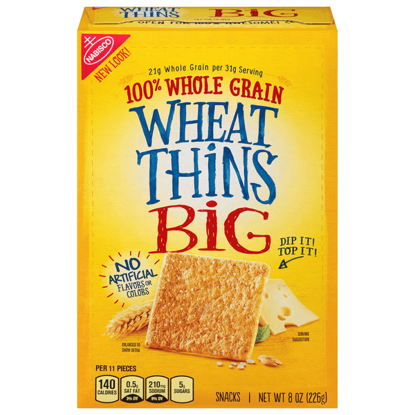 Is it AIP Friendly? Wheat Thins Snacks Big 100% Whole Grain