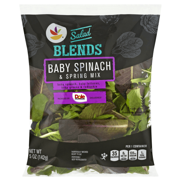 Stop & Shop Salad Blends Baby Spinach & Spring Mix