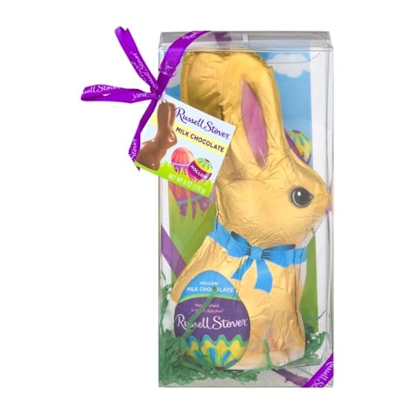 Russell Stover Hollow Milk Chocolate Easter Candy Bunny