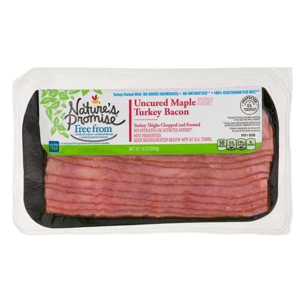 Nature'S Promise Uncured Maple Turkey Bacon