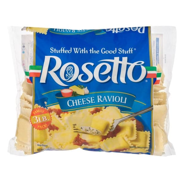 Rosetto Cheese Ravioli Family Bag