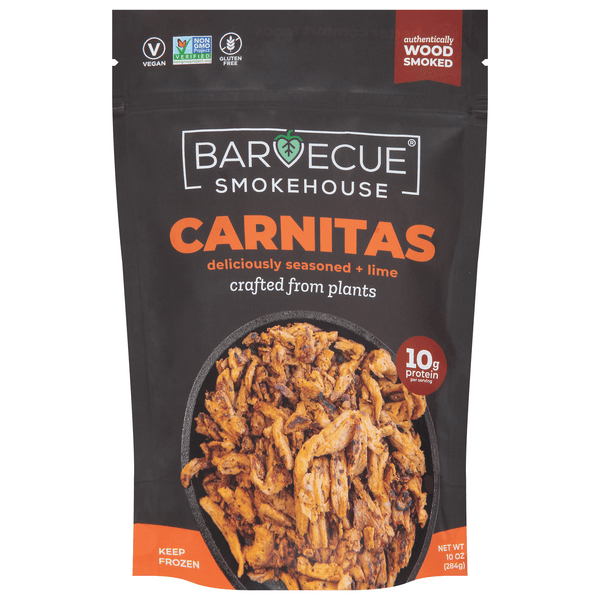 Barvecue Smokehouse Plant-Based Vegan Seasoned + Lime Carnitas