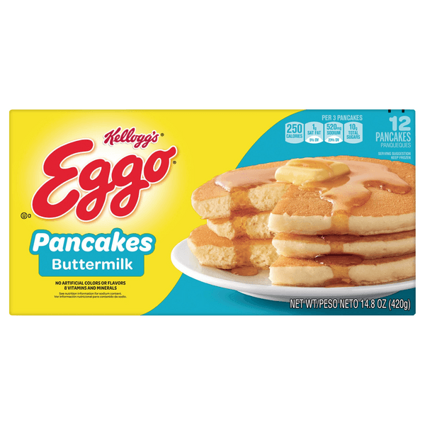 Eggo Pancakes Breakfast Buttermilk