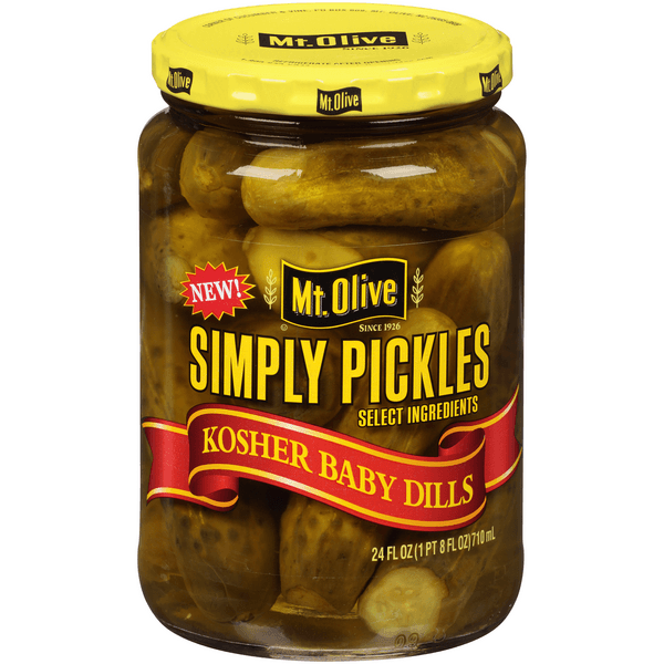 Mt. Olive Simply Pickles Kosher Baby Dills