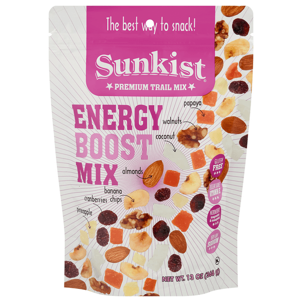 Sunkist Premium Energy Boost Mix Trail Mix