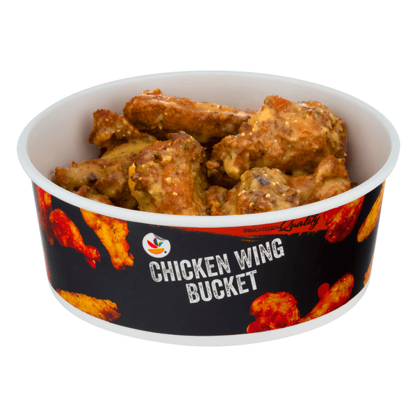 Stop & Shop Rotisserie Chicken Wings Garlic Parmesan Fully Cooked (Cold