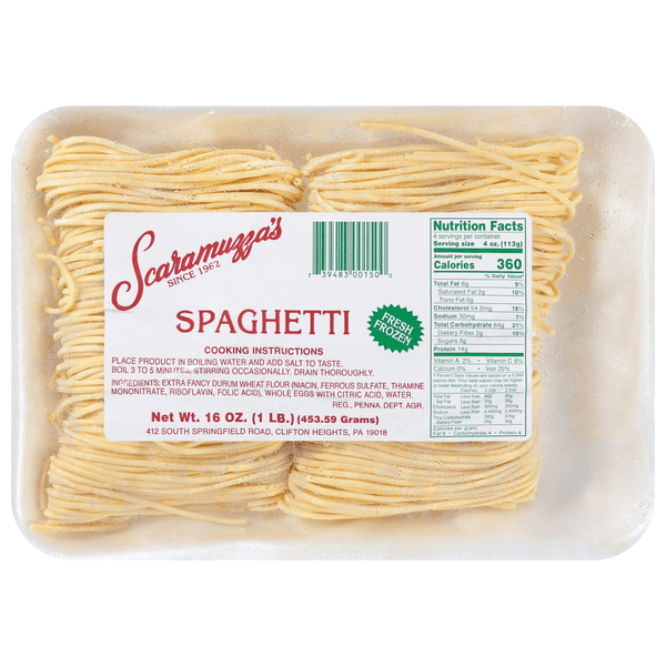 Scaramuzza'S Spaghetti Pasta