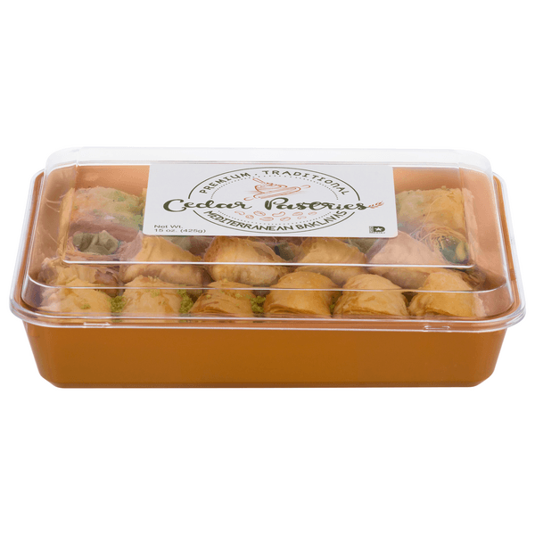 Cedar Pastries Premium Mediterranean Baklavas Assorted