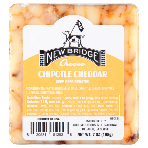 New Bridge Chipotle Cheddar Cheese