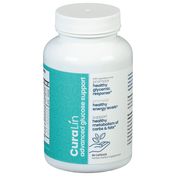 Curalin Advanced Glucose Support Capsules