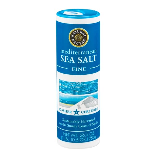 Natural Nectar Sea Salt Mediterranean Kosher Fine