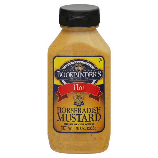 Bookbinder'S Horseradish Mustard Hot