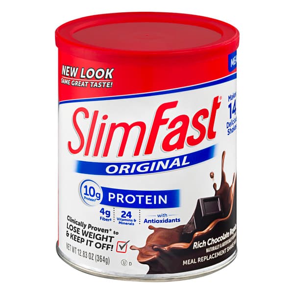 Slimfast Meal Replacement Shake Mix Original Rich Chocolate Royale