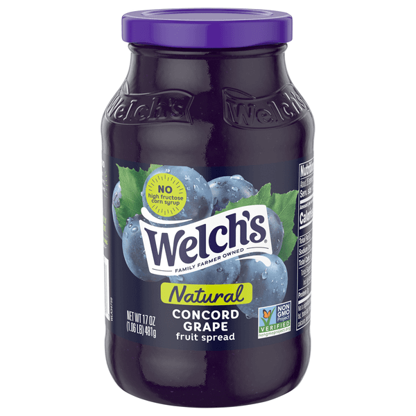 Welch's Natural Concord Grape Spread