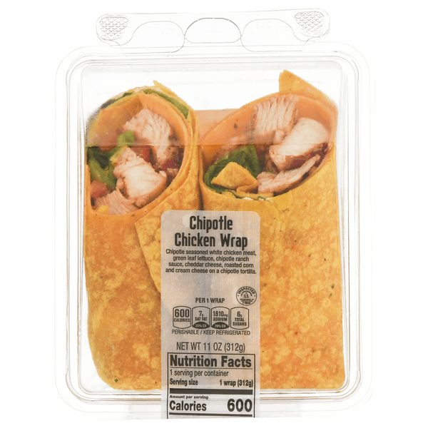 Stop & Shop Chicken Wrap Chipotle