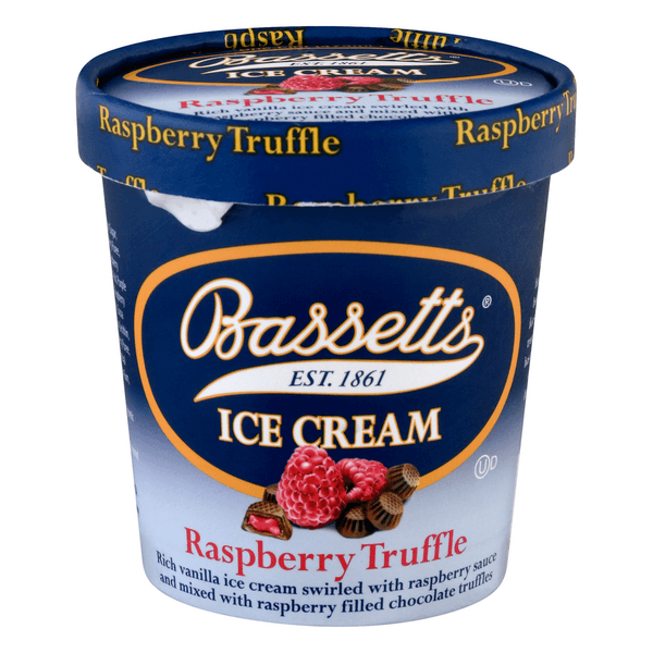 Bassetts Ice Cream Raspberry Truffle