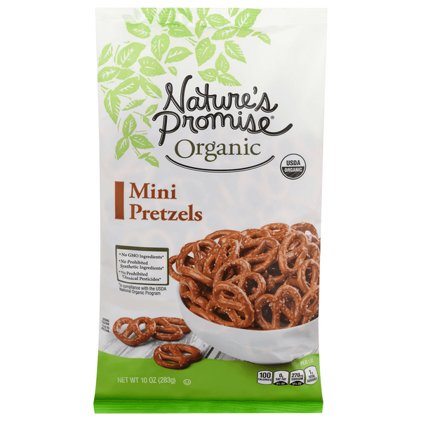 Nature'S Promise Organic Mini Pretzels