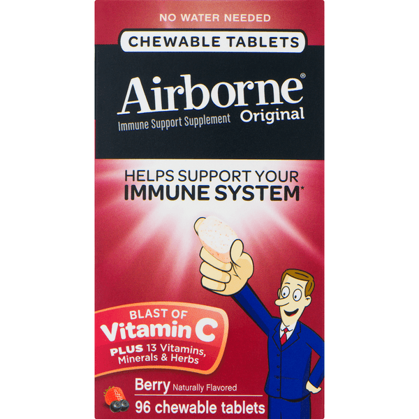 Airborne Chew Tabs Berry
