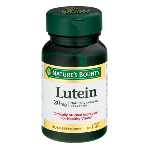 Nature'S Bounty Lutein Dietary Supplement Liquid Softgels