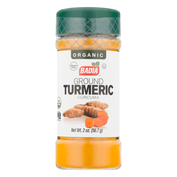 Badia Turmeric Ground Organic Gluten Fee