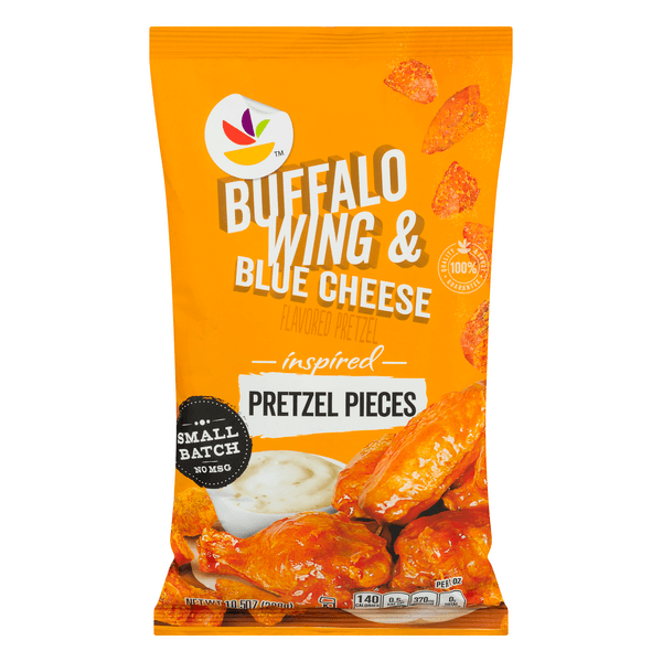Giant Pretzel Pieces Buffalo Wing & Blue Cheese