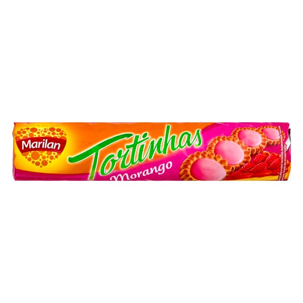 Marilan Tortinhas Cookies Morango