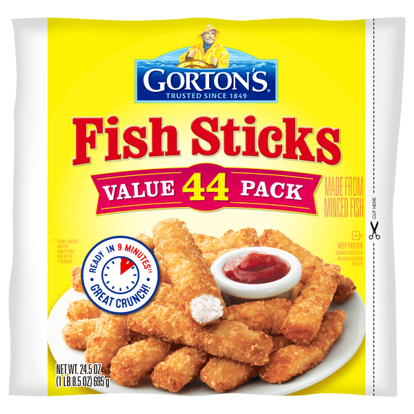 Gorton'S Fish Sticks Bag