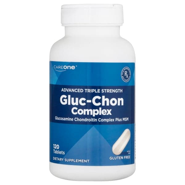 Careone Gluc-Chon Complex Advanced Triple Strength Tablets Gluten Free