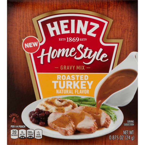 Heinz Homestyle Gravy Mix Packet Roasted Turkey
