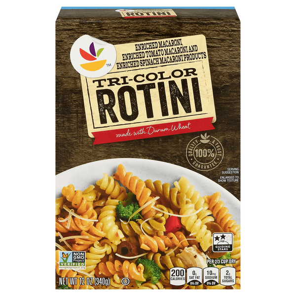 Stop & Shop Tri-Color Rotini Pasta