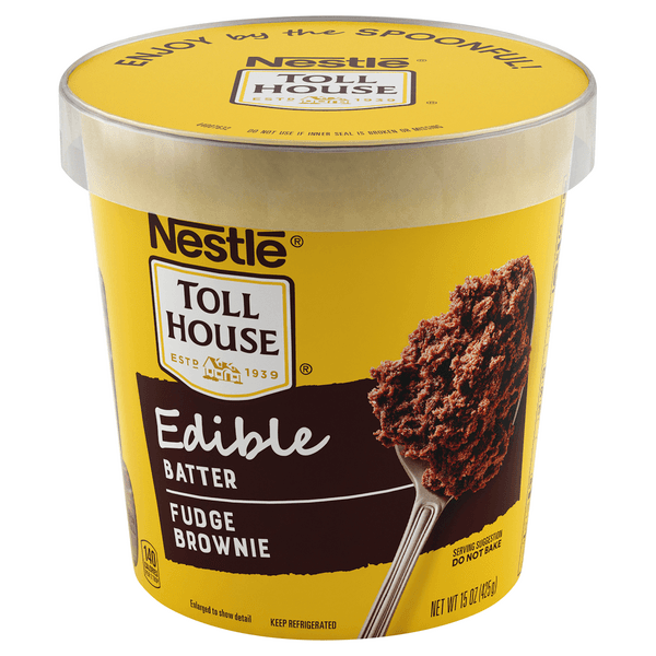 Nestle Toll House Edible Batter Fudge Brownie