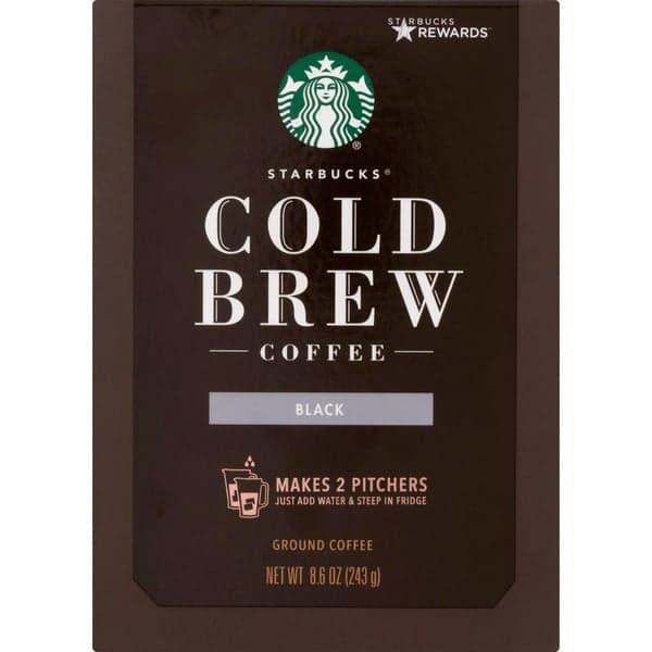 Starbucks Cold Brew Coffee Black Ground